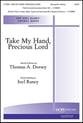 Take My Hand Precious Lord SATB choral sheet music cover